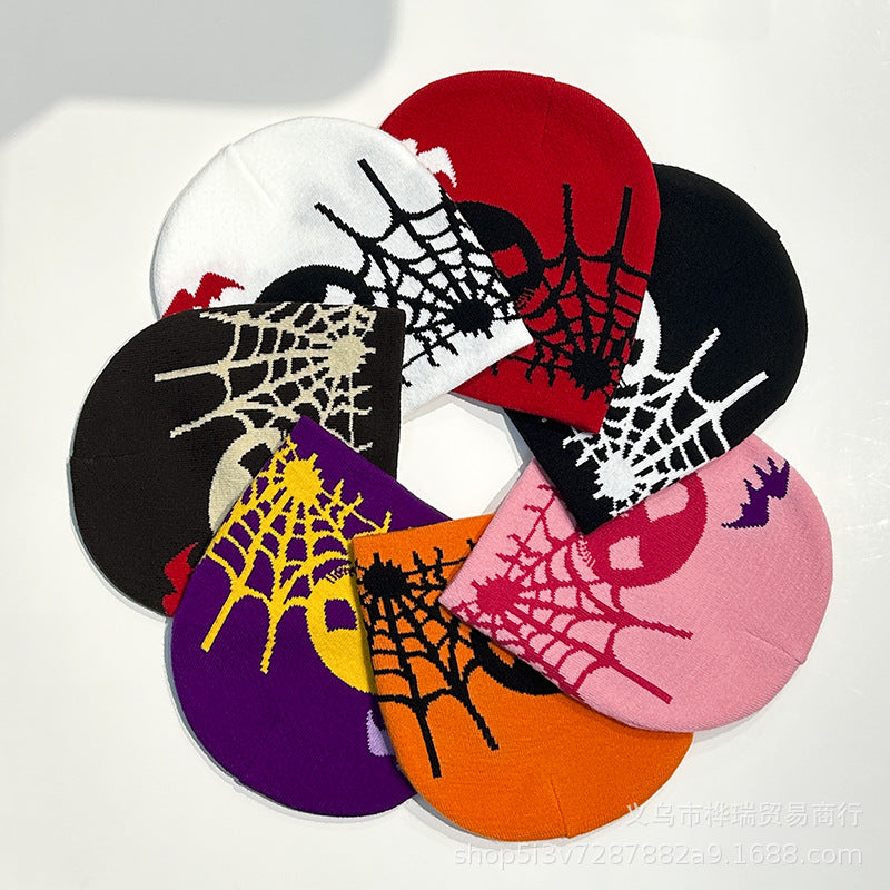 Wholesale Halloween Party Pirate Skull Acrylic knitted hat